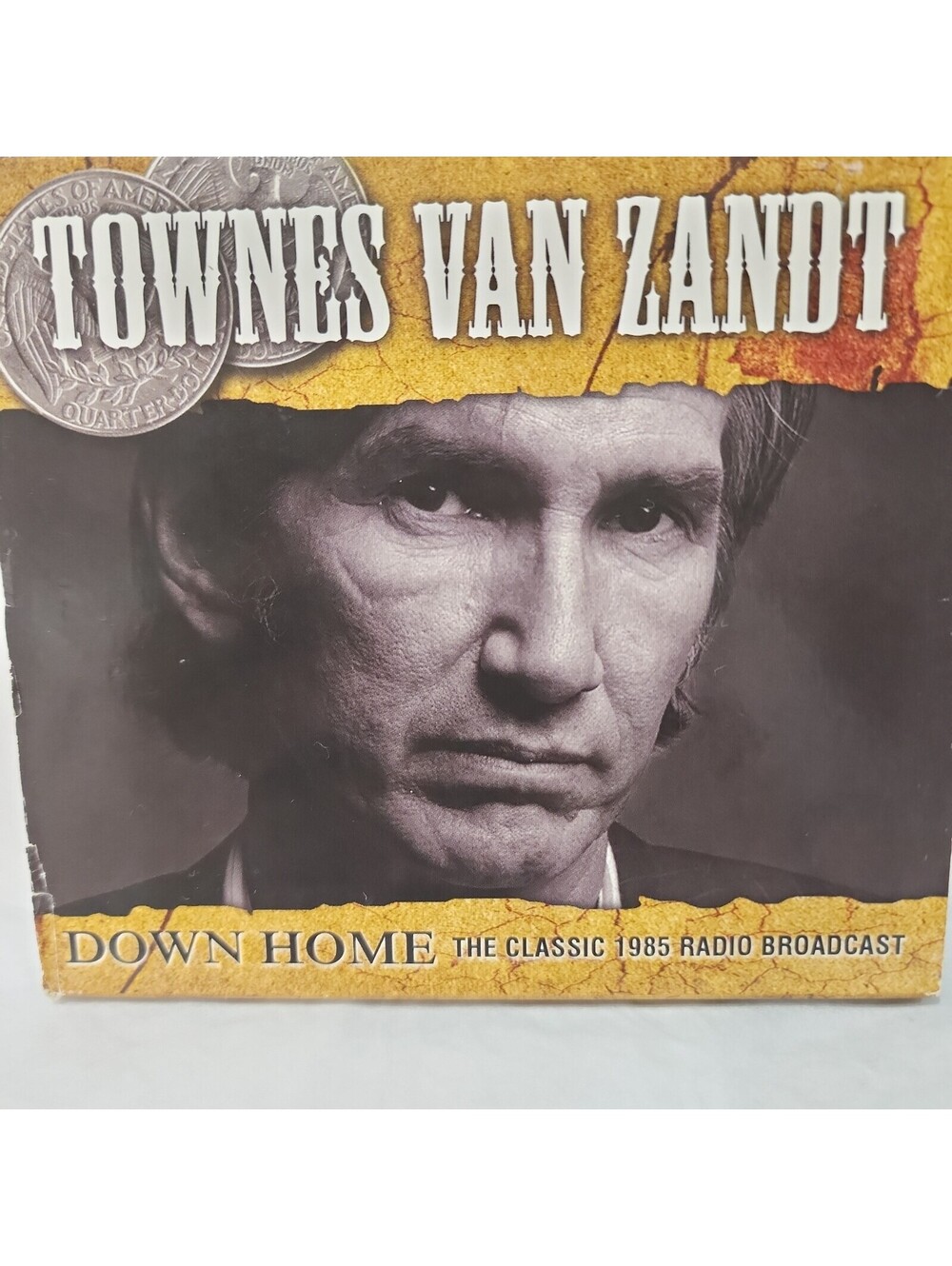 Down Home CD Townes Van Zandt The Classic 1985 Radio Broadcast Excellent